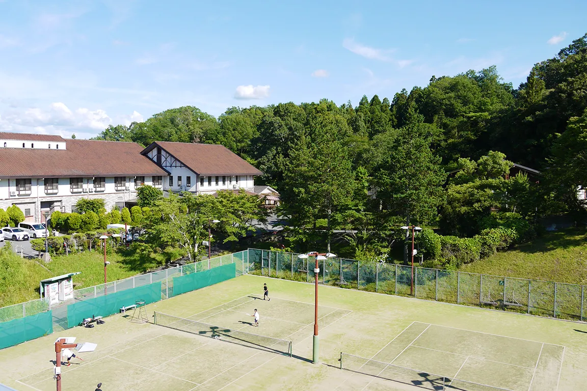 丹波篠山総合スポーツセンター隣接のいこいの宿 新たんば荘